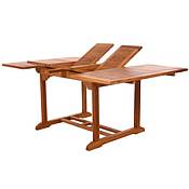 Teak Butterfly Extension Table
