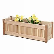 Cedar Planter Box - 30 Inches Rectangle