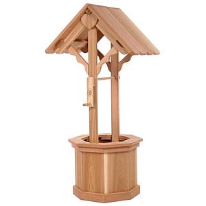 Wood Wishing Well Kit -  Large 5ft Tall