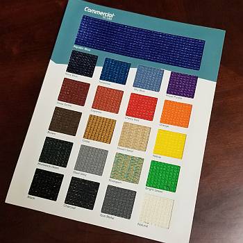Commercial 95 Shade Cloth Fabric Samples Swatch Book