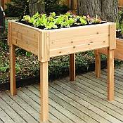 Square Cedar Planter Box