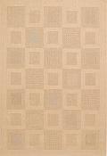 Seabreeze Blocks Wheat Rug - 7ft 10in by 10ft 10in
