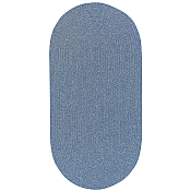Woodrun Wedgewood Oval Rug - 7ft by 9ft