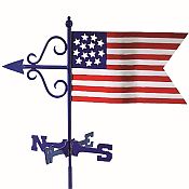 American Flag Weathervane