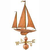 Sail Boat Weathervane