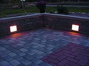 Retaining Wall Lights Kit with Transformer & Cable