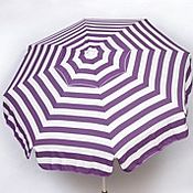 Purple / White Stripe