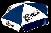 6ft Patio & Beach Beer Umbrella / Coors