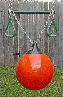 Red Buoy Ball Swing