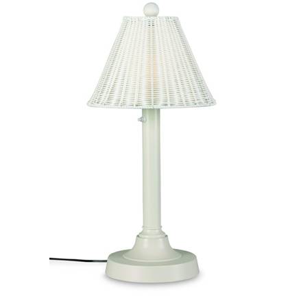 Shangri-La White Tall Table Lamp
