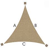 Sunbrella Equilateral Triangle Shade Sail