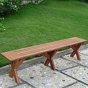 Outdoor Backless Bench