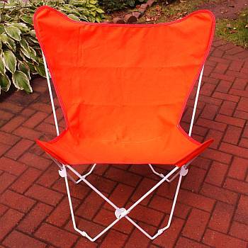 Black Butterfly Chair and Cover