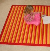 Bamboo Rugs - Contemporary Rainbow