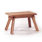 Cedar Footrest - Assembled