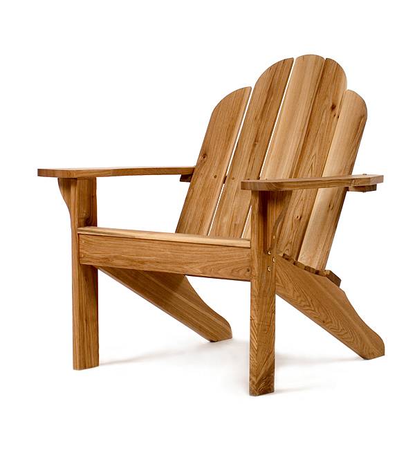 Oak Adirondack Chair - A21