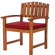 Teak Patio Chairs with Cushions