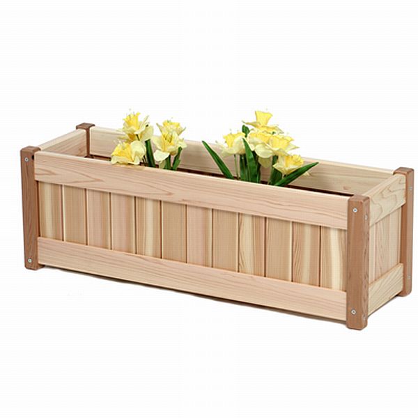 free woodworking plans cedar planter box these cedar planter box plans ...