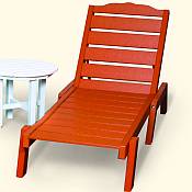 Sand Dollar Chaise-No Arms