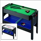 Triple Threat Three-IN-One Flip Table - NG1022M