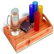 Cedar Wooden<br>Tray