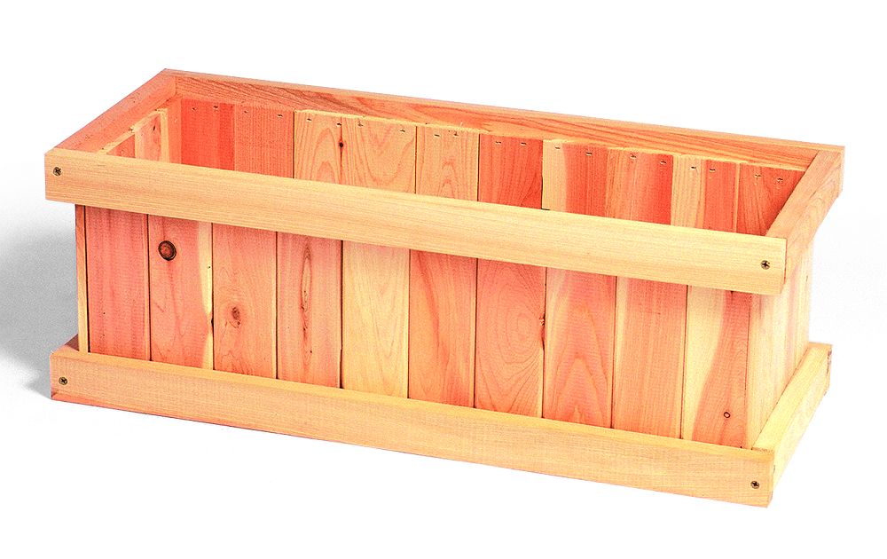 Cedar Planter Box Plans