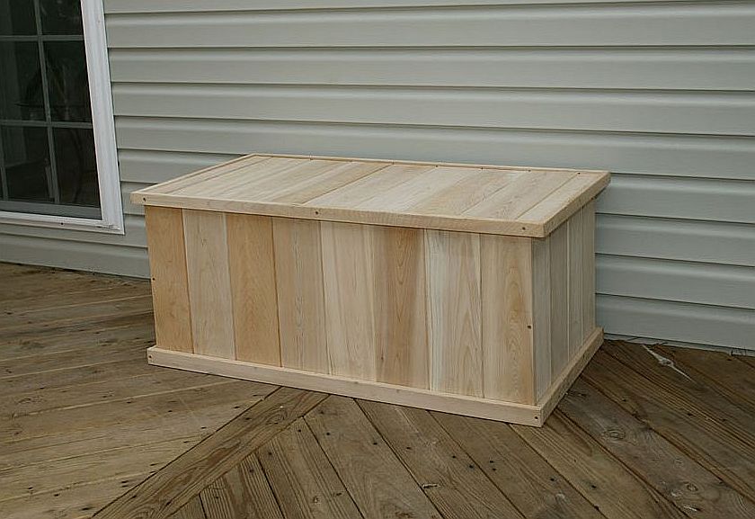 Cedar Deck Box Plans