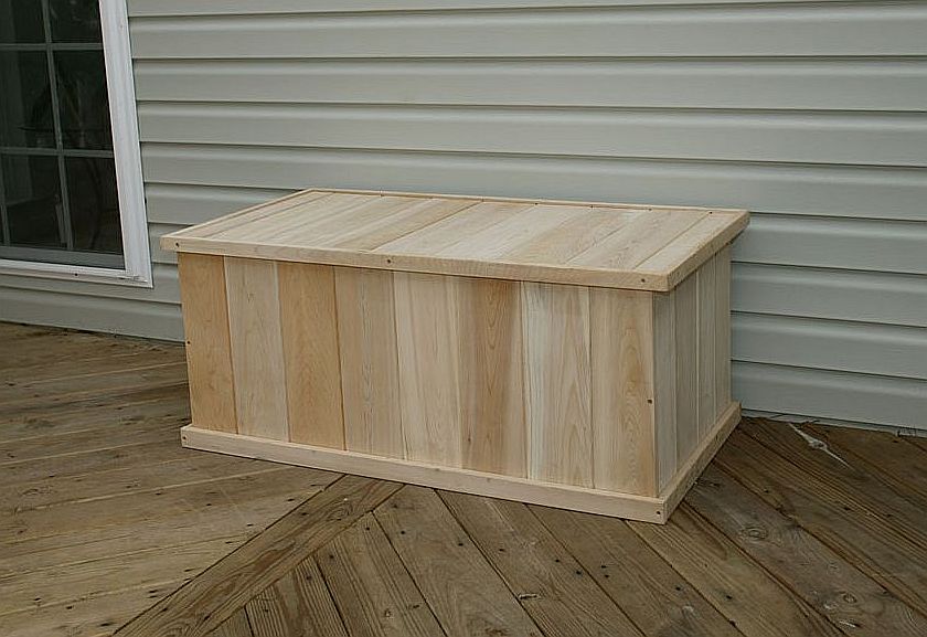 How to Build Outdoor Deck Storage Box Plans PDF Plans