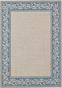 Finesse Outdoor Rug - Scroll - Blue