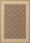 Finesse Outdoor Rug - Bouquet - Coffee