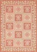 Finesse Outdoor Rug - Williamsburg - Terra Cotta