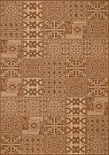 Finesse  Elements Outdoor Rug -Coffee/Cream