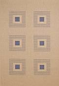 Seabreeze Outdoor Rug - Panes - Dusk Blue
