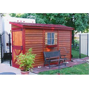 Wood Sheds - Wooden Storage Shed Kits