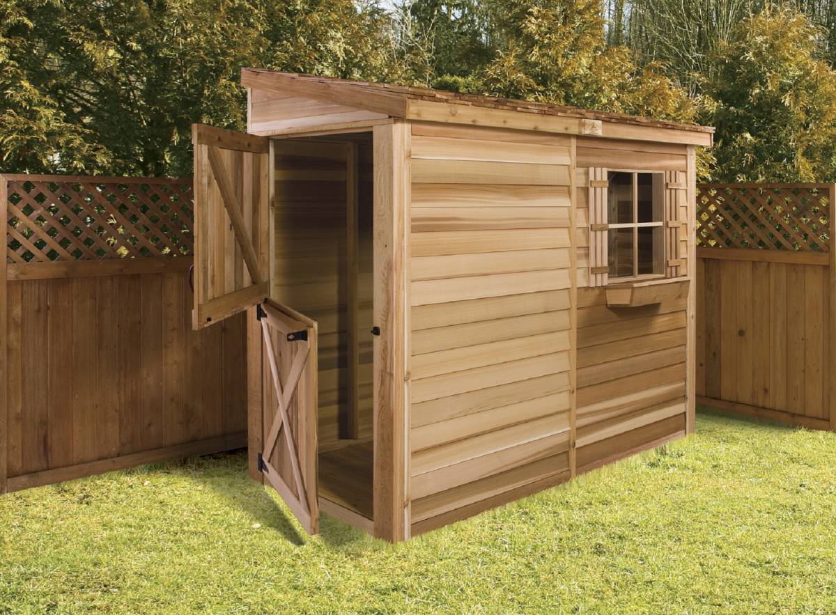 Pool Storage Shed