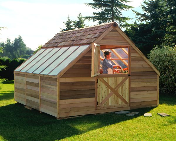 Cedar Greenhouse Kits