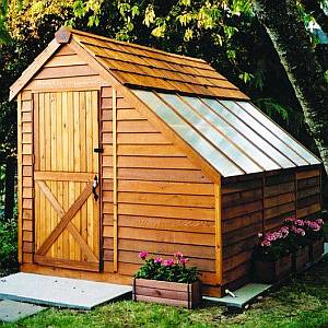 Cedar Greenhouse Kit 8x12