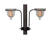 Clear Glass Umbrella Candle Lantern
