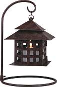 Medium Square Design Tabletop Candle Lantern