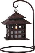 Small Square Design Tabletop Candle Lantern