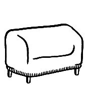 Patio Loveseat / Sofa Covers