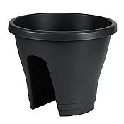 Flower Bridge Planter - Metallic Black