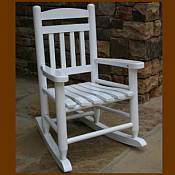 Childs Slat Back Rocking Chair