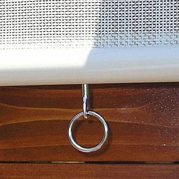 Designer Window Shade Tie Downs