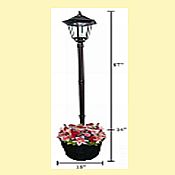Windsor Solar Planter Lamp