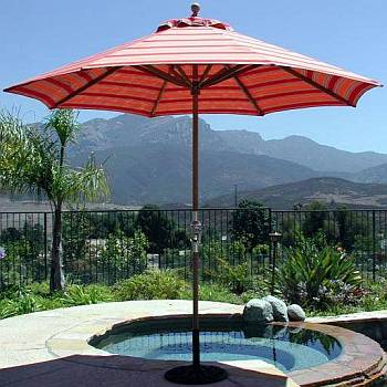 Teak Umbrellas