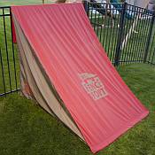 red grey fabric