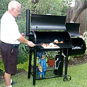 Backyard BBQ Smoker