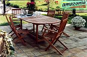 Milano Oval Extendable Dining Table