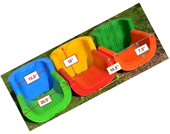 Sectional Scoop Slide Colors